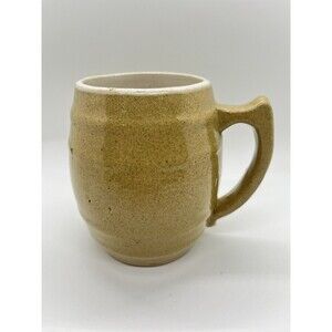 UHL Pottery Co. #16 Barrel Mug Beer Stein Huntingburg, Indiana 1906-1944 Vintage
